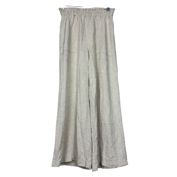 SOZY Linen Blend Kiki Wide Leg Pants - Picture 2 of 7